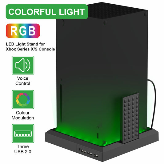 XBOX Series X/S controller, host, ambient lighting effect, RGB seven color luminous base, game peripheral accessories